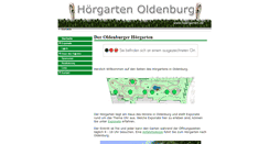 Desktop Screenshot of hoergarten.de